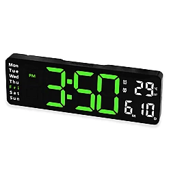 Ceas de perete / masa electronic RD A322 de 32cm afisaj verde
