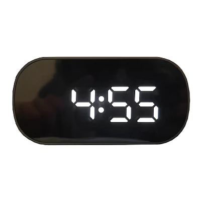 Ceas electronic A118 design modern afisaj LCD alb Ceas electronic A118 design modern afisaj LCD alb