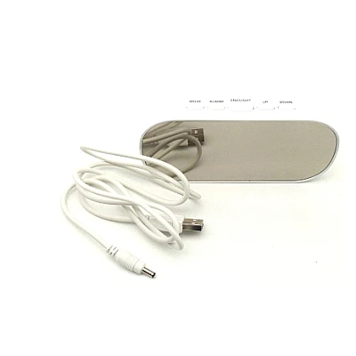 Ceas electronic A118 design modern afisaj LCD alb Ceas electronic A118 design modern afisaj LCD alb