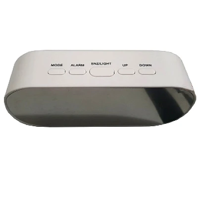 Ceas electronic A118 design modern afisaj LCD alb Ceas electronic A118 design modern afisaj LCD alb