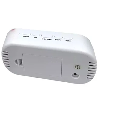 Ceas electronic A118 design modern afisaj LCD alb Ceas electronic A118 design modern afisaj LCD alb