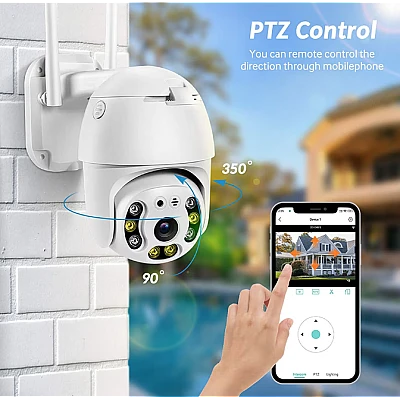 Camera de supraveghere 1920x1080p cu 8 LED Wifi 2MP zoom digital 4X Camera de supraveghere 1920x1080p cu 8 LED Wifi 2MP zoom digital 4X