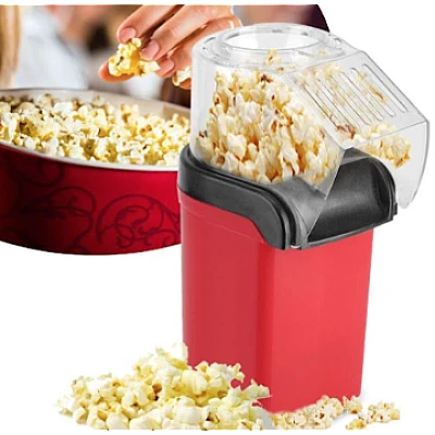Aparat cu Aer Cald de facut Popcorn A209 fara ulei de 1200W Rosu