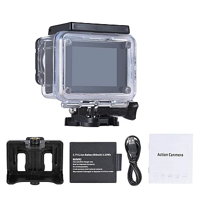 Camera Sport 4K UltraHD 30fps WiFi 16MP si Accesorii Camera Sport 4K UltraHD 30fps WiFi 16MP si Accesorii