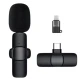 Microfon wireless K8 tip lavaliera conector USB tip C sau iPhone Microfon wireless K8 tip lavaliera conector USB tip C sau iPhone