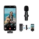 Microfon wireless K8 tip lavaliera conector USB tip C sau iPhone Microfon wireless K8 tip lavaliera conector USB tip C sau iPhone