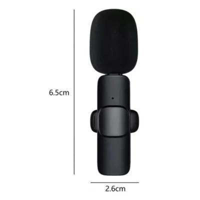 Microfon wireless K8 tip lavaliera conector USB tip C sau iPhone Microfon wireless K8 tip lavaliera conector USB tip C sau iPhone
