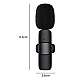 Microfon wireless K8 tip lavaliera conector USB tip C sau iPhone Microfon wireless K8 tip lavaliera conector USB tip C sau iPhone