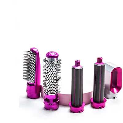 Perie de Par 5 in 1 Multifunctionala Hot Air Styler Multiple Accesorii incluse Perie de Par 5 in 1 Multifunctionala Hot Air Styler Multiple Accesorii incluse