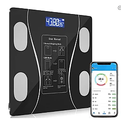 Cantar corporal SMART conectare bluetooth monitorizare greutate max 180kg Cantar corporal SMART conectare bluetooth monitorizare greutate max 180kg