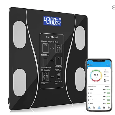 Cantar corporal SMART conectare bluetooth monitorizare greutate max 180kg Cantar corporal SMART conectare bluetooth monitorizare greutate max 180kg