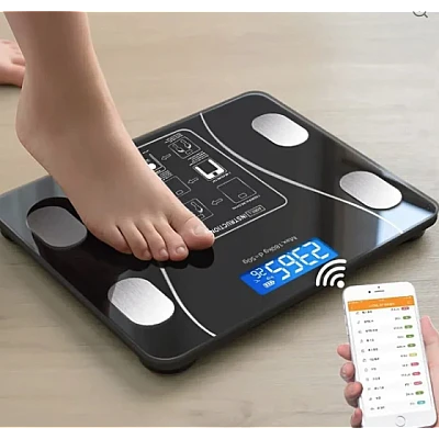 Cantar corporal SMART conectare bluetooth monitorizare greutate max 180kg Cantar corporal SMART conectare bluetooth monitorizare greutate max 180kg