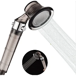 Cap de dus cu filtru pentru reducerea clorului si JET puternic de apa Cap de dus cu filtru pentru reducerea clorului si JET puternic de apa