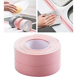 Set 2 Benzi late adezive etansare pentru baie din plastic ROZ 3 M Set 2 Benzi late adezive etansare pentru baie din plastic ROZ 3 M