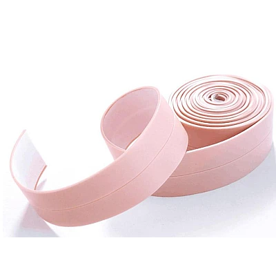 Set 2 Benzi late adezive etansare pentru baie din plastic ROZ 3 M Set 2 Benzi late adezive etansare pentru baie din plastic ROZ 3 M