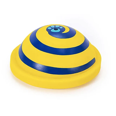 Set 2 Jucarii interactive pentru catei 2 in 1 minge si disc cu sunete Set 2 Jucarii interactive pentru catei 2 in 1 minge si disc cu sunete