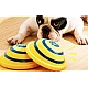 Set 2 Jucarii interactive pentru catei 2 in 1 minge si disc cu sunete Set 2 Jucarii interactive pentru catei 2 in 1 minge si disc cu sunete