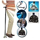 Baston de sprijin Trusty Cane cu inaltime reglabila pliabil cu lanterna Baston de sprijin Trusty Cane cu inaltime reglabila pliabil cu lanterna