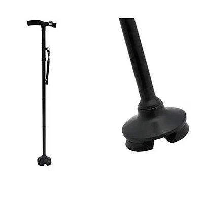 Baston de sprijin Trusty Cane cu inaltime reglabila pliabil cu lanterna Baston de sprijin Trusty Cane cu inaltime reglabila pliabil cu lanterna