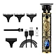 Trimmer profesional de tuns afisaj digital Vintage T9 cu acumulator Trimmer profesional de tuns afisaj digital Vintage T9 cu acumulator