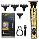 Trimmer profesional de tuns afisaj digital Vintage T9 cu acumulator Trimmer profesional de tuns afisaj digital Vintage T9 cu acumulator