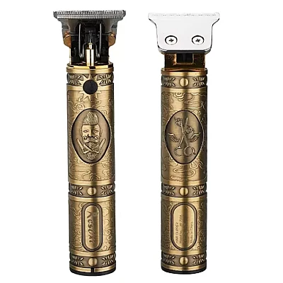 Trimmer de tuns barba si conturare professional WS T99 lama tip T din otel carbon acumulator detasabil Trimmer de tuns barba si conturare professional WS T99 lama tip T din otel carbon acumulator detasabil