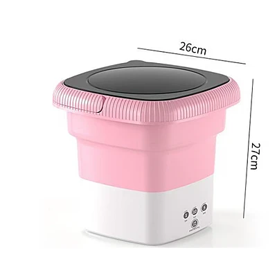 Mini Masina de spalat rufe portabila si pliabila 6.5 L Mini Masina de spalat rufe portabila si pliabila 6.5 L