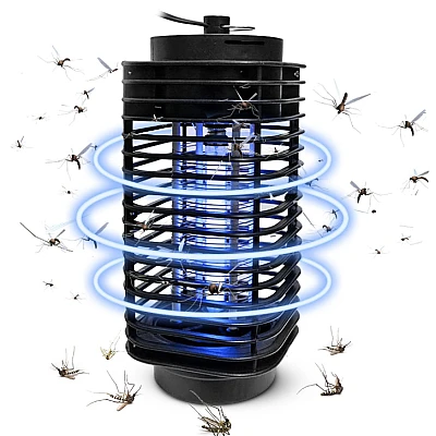 Lampa impotriva tantarilor HK 1107 Ultraviolet Negru Lampa impotriva tantarilor HK 1107 Ultraviolet Negru