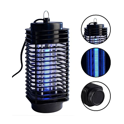 Lampa impotriva tantarilor HK 1107 Ultraviolet Negru Lampa impotriva tantarilor HK 1107 Ultraviolet Negru