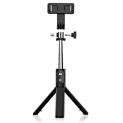  Selfie Stick cu telecomanda bluetooth si trepied P20S negru