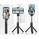 Selfie Stick cu telecomanda bluetooth si trepied P20S negru Selfie Stick cu telecomanda bluetooth si trepied P20S negru