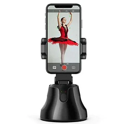 Suport rotativ telefon Robot cameraman Bluetooth cu rotire 360 grade Suport rotativ telefon Robot cameraman Bluetooth cu rotire 360 grade