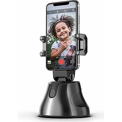 Suport rotativ telefon Robot cameraman Bluetooth cu rotire 360 grade Suport rotativ telefon Robot cameraman Bluetooth cu rotire 360 grade