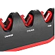 UB Ascutitor profesional de cutite ajustabil 4 in 1 Negru/Rosu