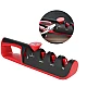 UB Ascutitor profesional de cutite ajustabil 4 in 1 Negru/Rosu