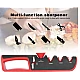UB Ascutitor profesional de cutite ajustabil 4 in 1 Negru/Rosu