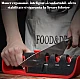 UB Ascutitor profesional de cutite ajustabil 4 in 1 Negru/Rosu