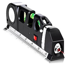 Nivela cu Laser Level Pro3 Multifunctionala cu Boloboc si Ruleta