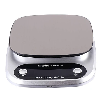Cantar de bucatarie electronic cu display LCD GRI Cantar de bucatarie electronic cu display LCD GRI