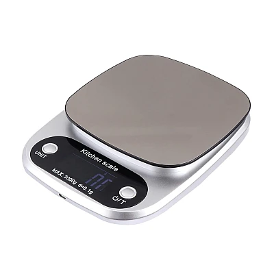 Cantar de bucatarie electronic cu display LCD GRI Cantar de bucatarie electronic cu display LCD GRI