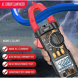Cleste ampermetric digital S208 pentru masurare tensiune intensitate rezistenta diode si continuite in circuit Cleste ampermetric digital S208 pentru masurare tensiune intensitate rezistenta diode si continuite in circuit