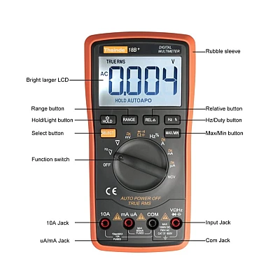 Multimetru Digital YI 2108 Auto Profesional Universal Multimetru Digital YI 2108 Auto Profesional Universal