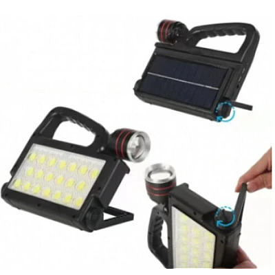 Lampa solara XG 152 de lucru 152 LED 6 moduri Iluminare cu stativ si lanterna Lampa solara XG 152 de lucru 152 LED 6 moduri Iluminare cu stativ si lanterna
