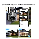 Camera de supraveghere dubla WIFI 8MP exterior/interior Ultra HD 5X zoom rotire alarma senzor miscare AX Camera de supraveghere dubla WIFI 8MP exterior/interior Ultra HD 5X zoom rotire alarma senzor miscare AX