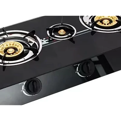 Aragaz plita sticla securizata cu 3 ochiuri quartz Gpl butelie Aragaz plita sticla securizata cu 3 ochiuri quartz Gpl butelie