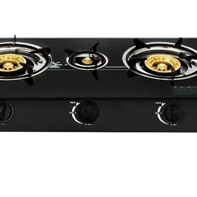 Aragaz plita sticla securizata cu 3 ochiuri quartz Gpl butelie Aragaz plita sticla securizata cu 3 ochiuri quartz Gpl butelie