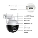 Camera inteligenta de Supraveghere cu Unghi Wide HD 4MP Rotunda Alba HA