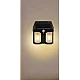 Lampa solara de perete dubla CB 228 AX cu senzor de miscare Lampa solara de perete dubla CB 228 AX cu senzor de miscare