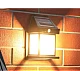 Lampa solara de perete dubla CB 228 AX cu senzor de miscare Lampa solara de perete dubla CB 228 AX cu senzor de miscare