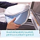 Perna din spuma cu memorie pentru picioare Leg Pillow Alb/Albastru BA